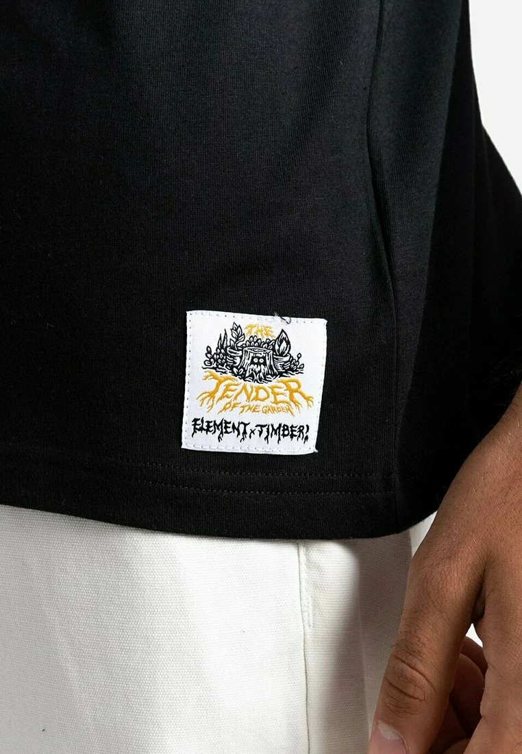 Element MANCHES COURTES HOMME T Shirt Imprimé Flint Black â Image 5