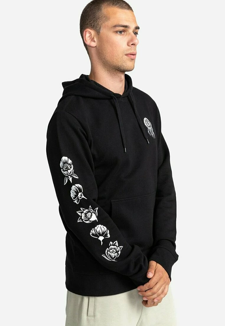 Element Sweat à Capuche Flint Black Homme â Image 5