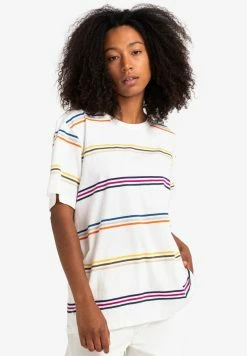 Element Homme WILLOW T Shirt Imprimé Off White