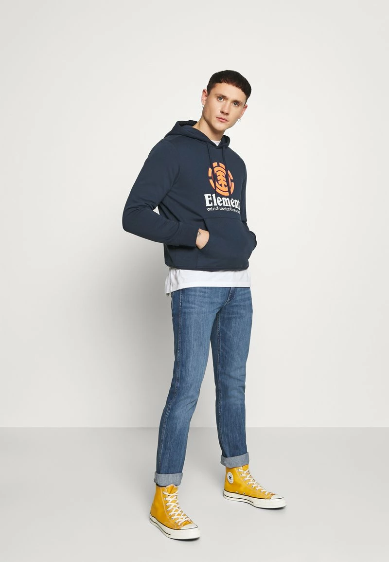 Element VERTICAL HOOD Sweat à Capuche Eclipse Navy Homme â Image 2