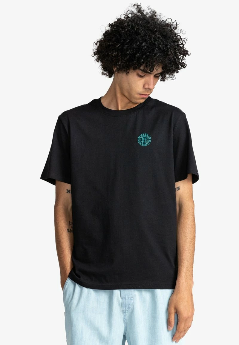 Element Homme T Shirt Imprimé Flint Black