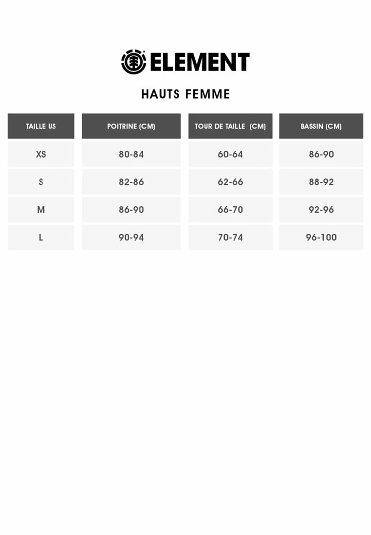 Element Femme MANCHES COURTES T Shirt Imprimé Apricot â Image 6