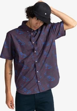 Element GARDEN POPLIN MANCHES COURTES Chemise Garden T Homme