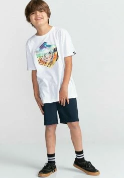 Element ASTRA T Shirt Imprimé Optic White Enfant