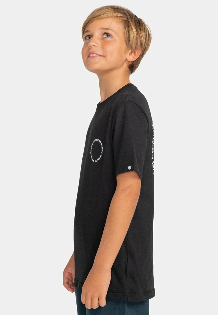 Element T Shirt Imprimé Flint Black Enfant â Image 4