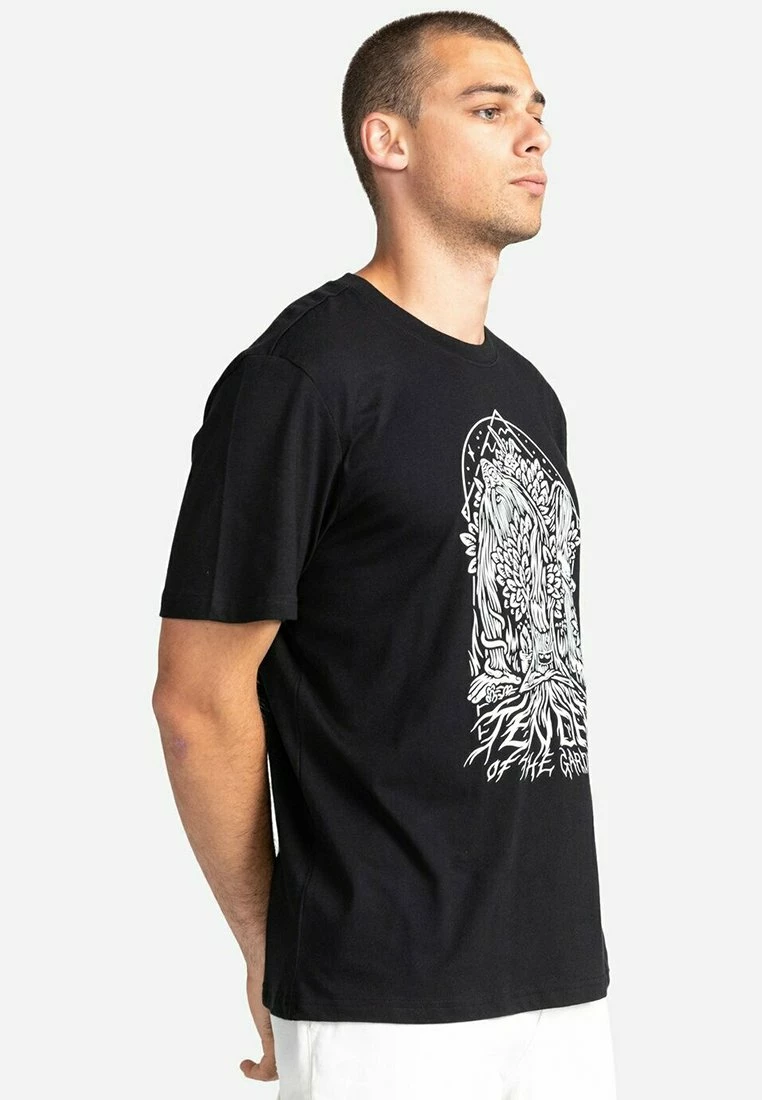 Element MANCHES COURTES HOMME T Shirt Imprimé Flint Black â Image 4