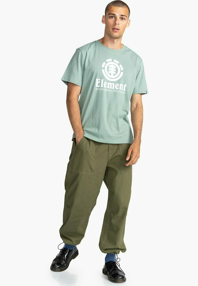 Element Homme VERTICAL T Shirt Imprimé Chinois Green â Image 2