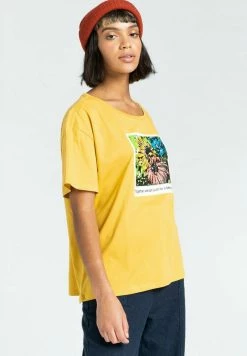 Element TOLUCA T Shirt Imprimé Sauterne Femme