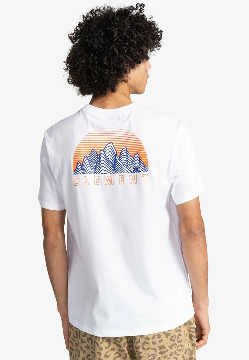 Element Homme T Shirt Imprimé Optic White â Image 3
