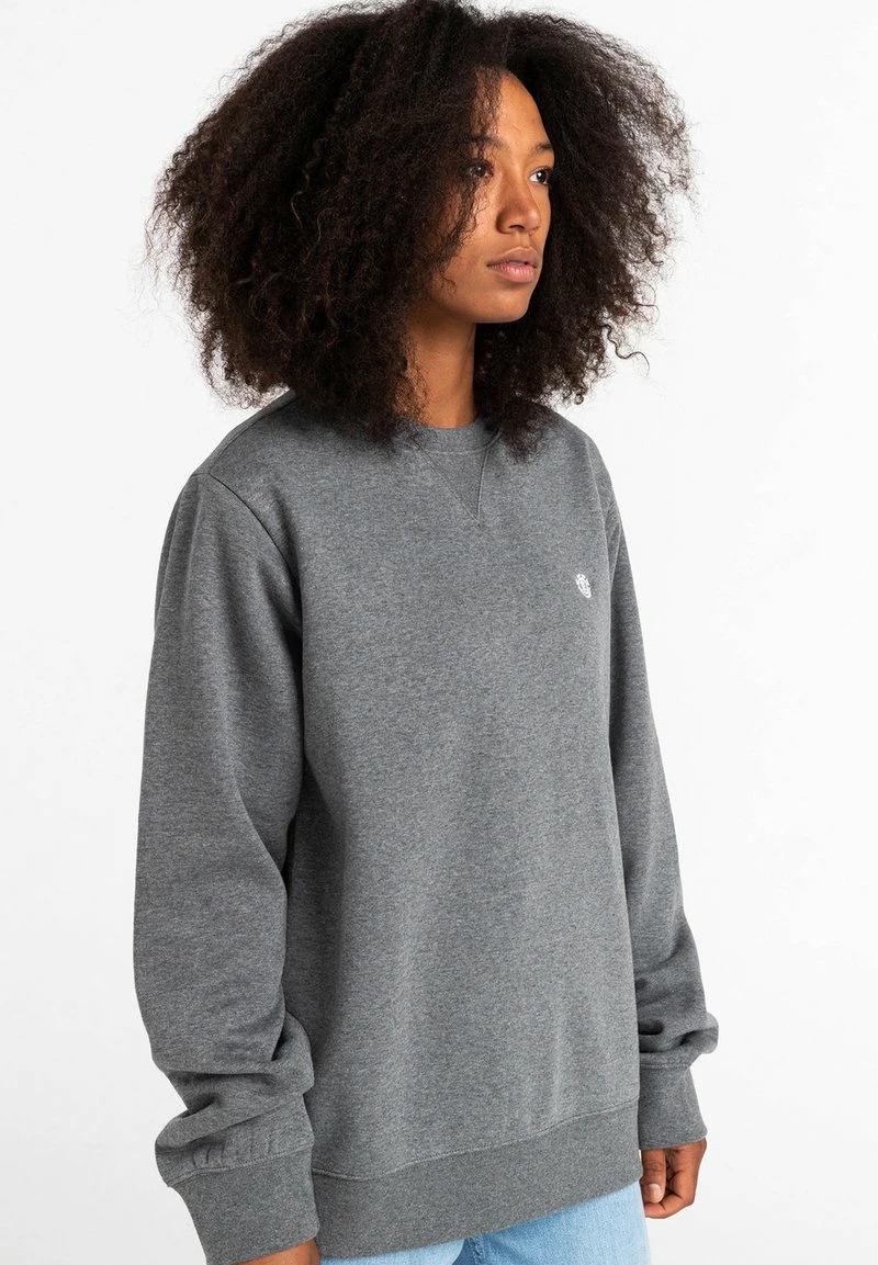 Element CORNELL CLASSIC CR Sweatshirt Mid Grey Htr Unisex â Image 4