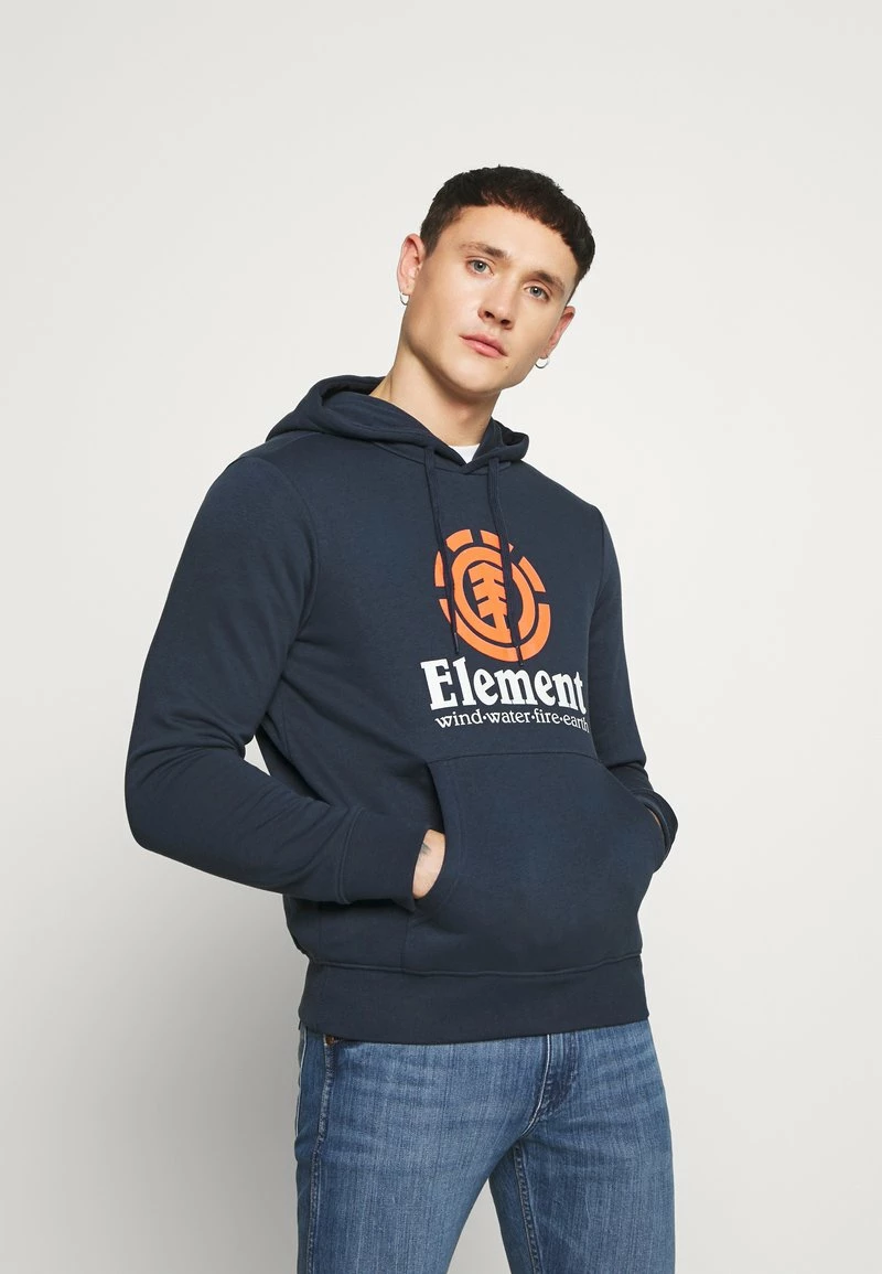Element VERTICAL HOOD Sweat à Capuche Eclipse Navy Homme