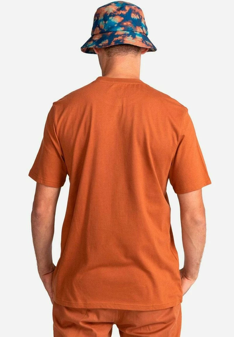 Element Homme LABEL T Shirt Basique Mocha Bisque â Image 2