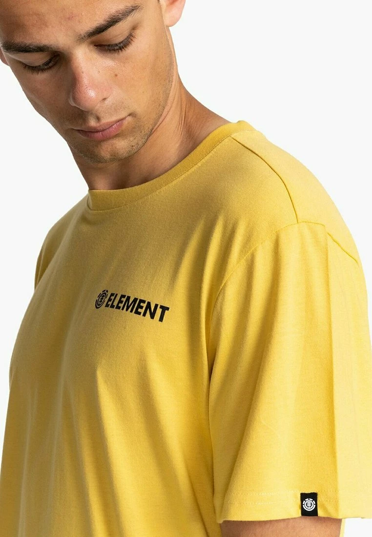 Element Homme BLAZIN CHEST T Shirt Imprimé Cream Gold â Image 5