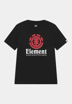 Element VERTICAL SS YOUTH T Shirt Imprimé Flint Black Enfant