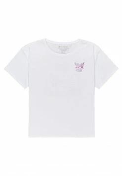 Element UCCELLO T Shirt Imprimé Optic White Femme