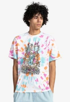 Element Homme T Shirt Imprimé Festivalfuchsia