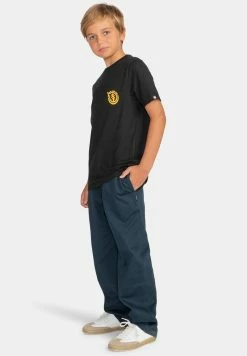 Element Enfant DROPIN MANCHES COURTES T Shirt Imprimé Flint Black