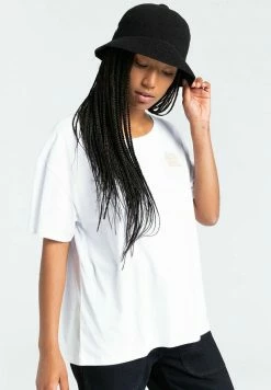 Element DALZELL T Shirt Imprimé Optic White Femme