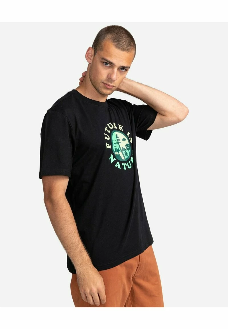 Element T Shirt Imprimé Black Homme â Image 4