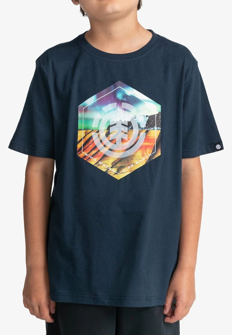 Element ASTRA T Shirt Imprimé Eclipse Navy Enfant â Image 2