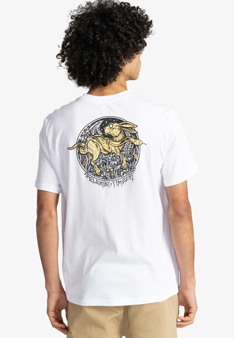 Element MANCHES COURTES HOMME T Shirt Imprimé Optic White â Image 3